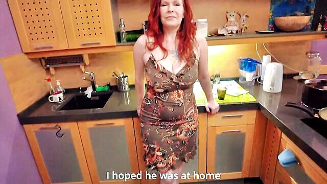 Indigo Sin - busty milf neighbor fucks Indigo Sin