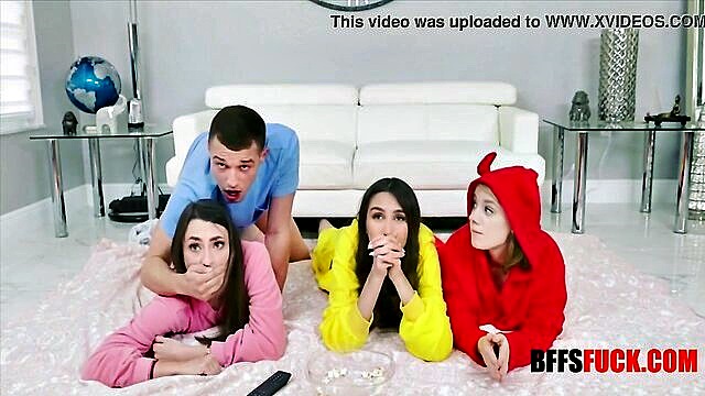 teen bestfriends movie night : BFFs