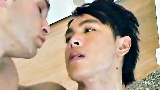 Xxx - asian gay teen swallows jizz in hd We