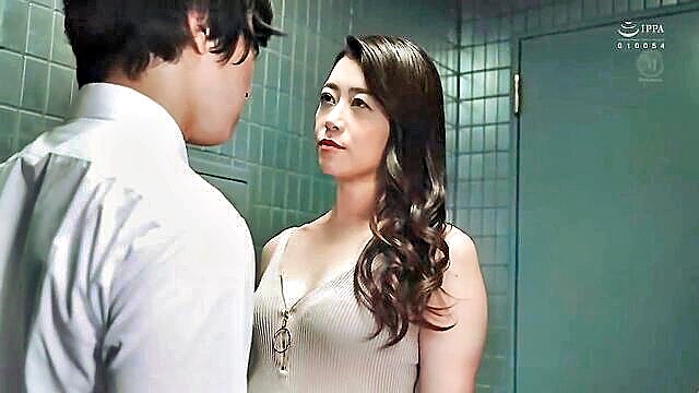 Maki Hojo - my neighbors secret relationship with bosss wife exposed in sex video Men