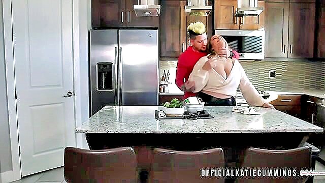 XMilf\'s Katie Cummings flaunts her big tits and BBW curves in a steamy Xxx HD video porn.
