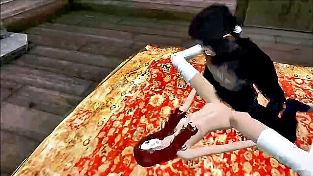Red head - watch free 3d animated monkey porn with deepthroat and stockings online