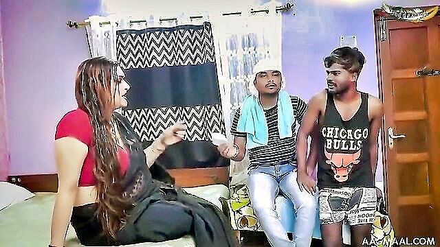 Desi bhabhi with big tits in a wild porn video, exploring her desires in HD. XXX video pron.