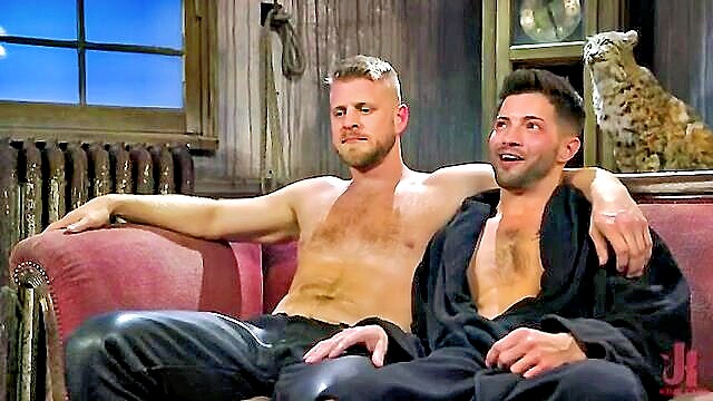 Xxx - hd gay porn video with tattooed men and domination Men