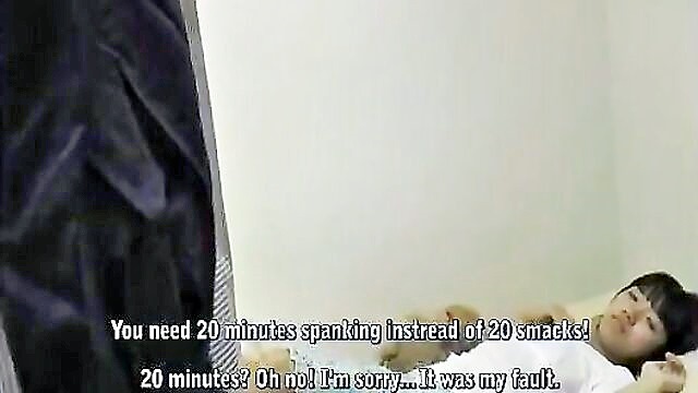 ichigo gets spanked and punished for bedwetting in ospankcom video : We
