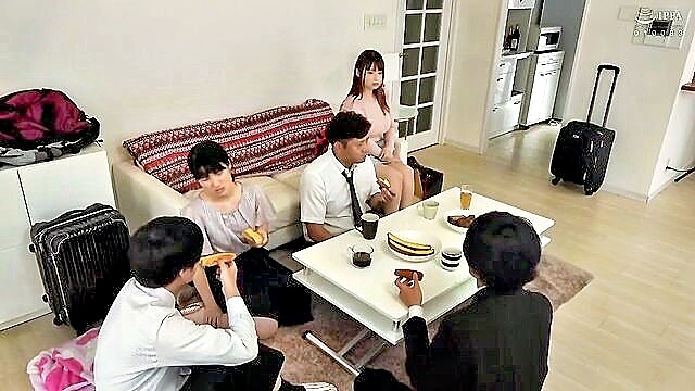 In this thrilling video, a stunning Japanese amateur girl gives a first-person view of intense sex, culminating in a hot load inside her.
