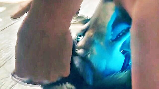 pov, 3d animation, cartoon - new sex video furry silvey the wolfgirl deepthroat and fucked like a dog hentai