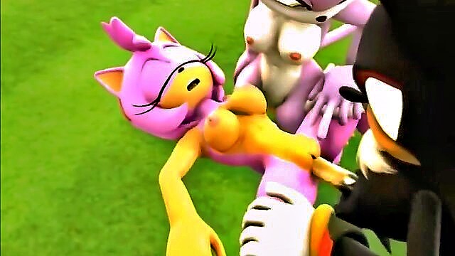 cartoon, big cock, toys - sonic and his furry girlfriends wild hentai adventure