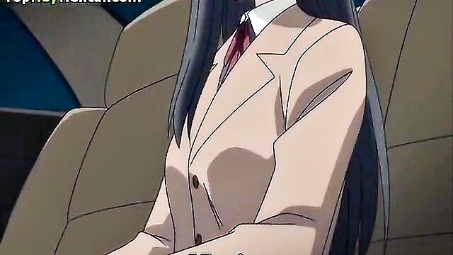 cartoon, big tits, toys - busty maid experiences wild and rough sex in uniform