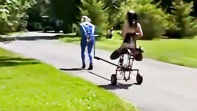 brunette, toys, fetish - pony girls in training bdsm