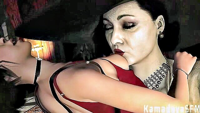 big tits, 3d animation, cartoon - explore the sensual world of lesbian hentai with xxx hd quality