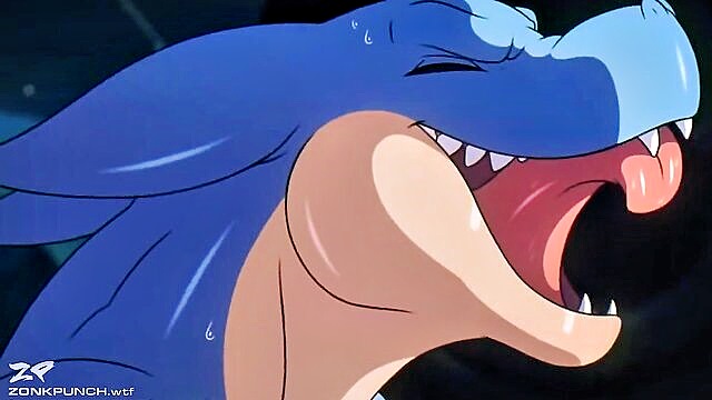 cartoon, furry, big cock - erotic gay hentai video with stunning visuals and intense action