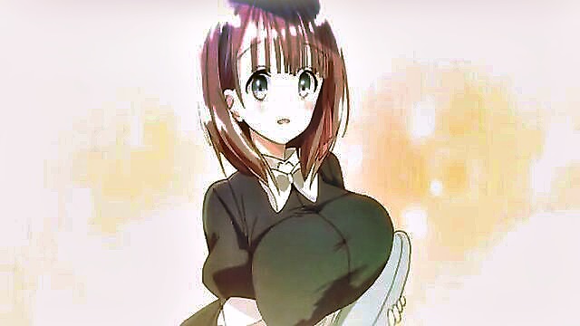 cartoon, big tits, anime - bonyuu chans wild ride continues in steamy hentai episode