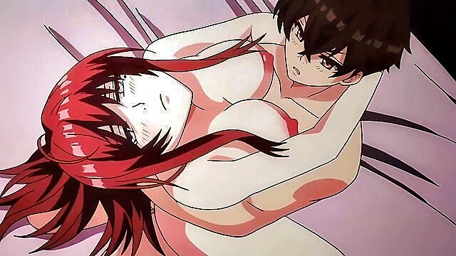 Red head - redhead anime girls first love experience in hd Ts