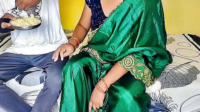 Indian brother-in-law stimulates lactation in his sister-in-law in a sensual HD clip on BlackPorn.Tube.