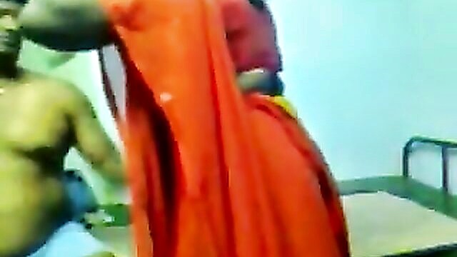 Indian couple gets naughty in a steamy vid on xHamster, teasing with Desi-dharampuri drama.