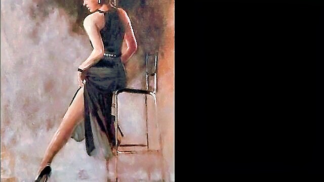 vintage inspired sensual journey with lingerie and intimate moments : Ts