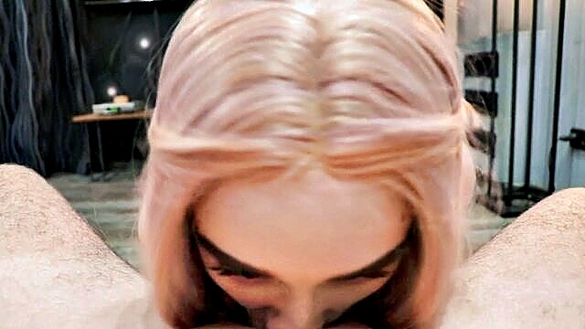 Russian teen with pink hair gives an incredible deepthroat and blowjob in this steamy video. Watch the verified couples in HD POV action with a big cock and creampie.