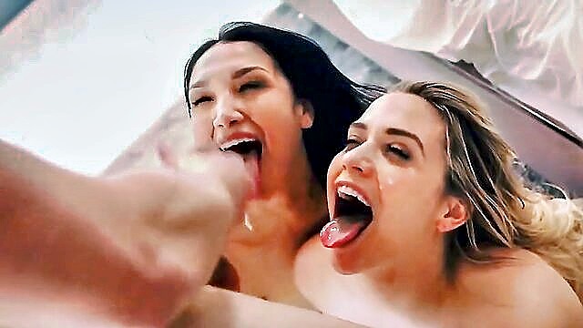 Mia Malkova, Lana Rhoades - sensual mia malkova and lana rhoades in xxx hindi sexy action Doggy