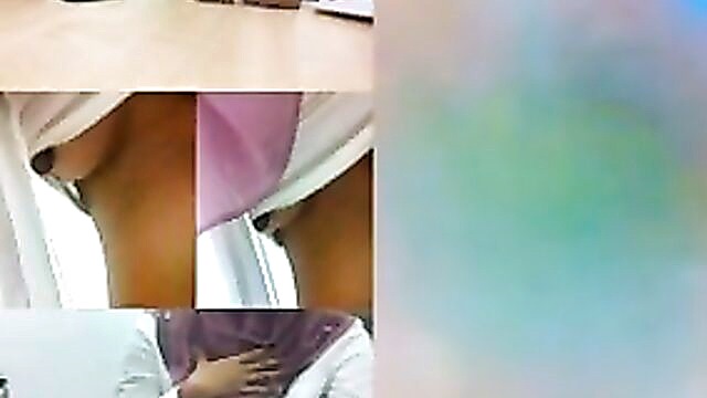 cowgirl, asian, malaysian - cikgu dina tudung kena main
