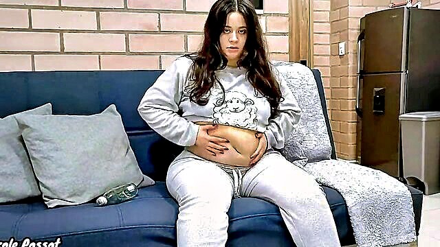 Nicole Passat - lazy chubby brunette Nicole Passat