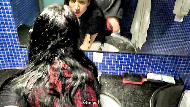 Rennan Luna - motel bathroom ass fucking