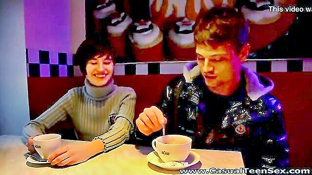 Geizer - casual sex leads to intense facial and cumshot Young Libertines