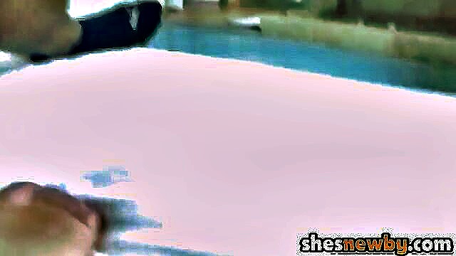 cute 18 year old prone on bed please me : Cums