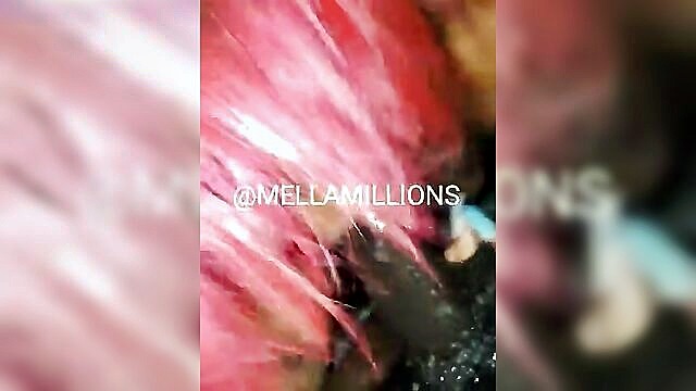 blowjob, anal, swallow - stunning mella millions delivers a sensual feast for the senses