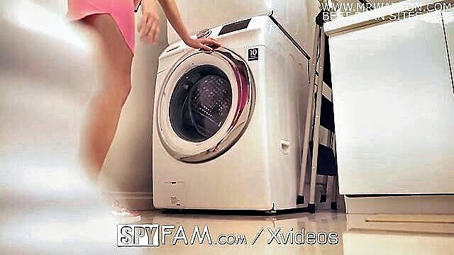 hot xxx spyfam step sister fucked in laundry room : Spy Fam