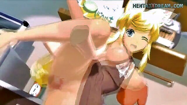 hd porn anime cutie with bunny ears teases and pleases : Girl Girl