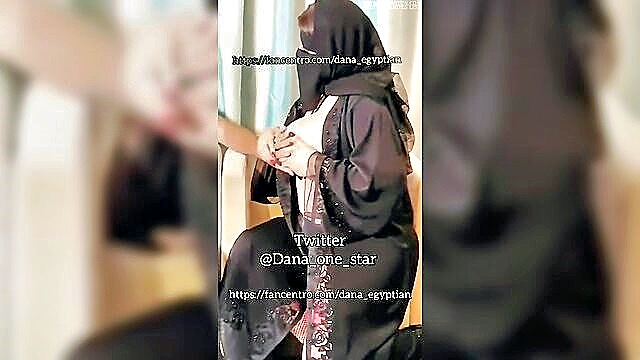 Dana, AN - egyptian hijabi danas tantalizing breast and sensual handjob Milf