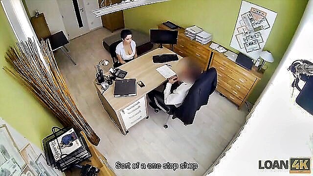 In this steamy video, a tantalizing African babe offers a loan4k, but it\'s really a seductive sex invitation. Watch as she gets down and dirty.
