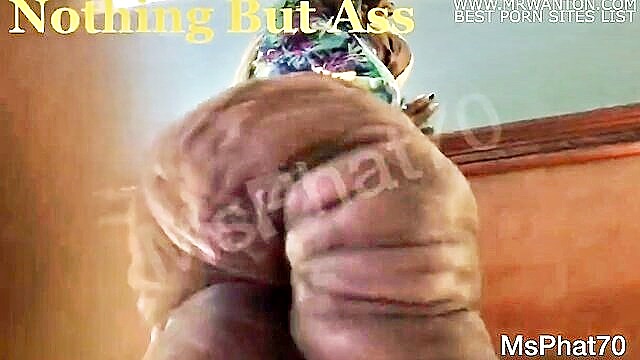 MsPhat70 - black beauties show off their big bouncing booties in xxx18 video Milf