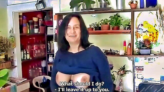 mature cash flow in tit sex shop : We