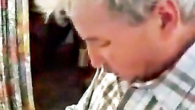 Xxx - grandpa calls for naughty girl spanking and sex We