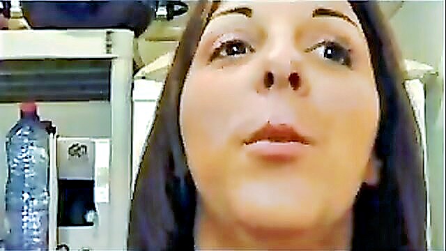 free french casting video featuring a mature brunette with big boobs : Milf