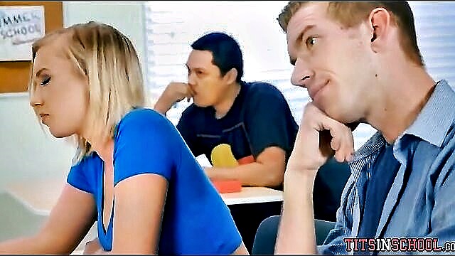 hot blond teacher gets pounded in xxx action : Bang