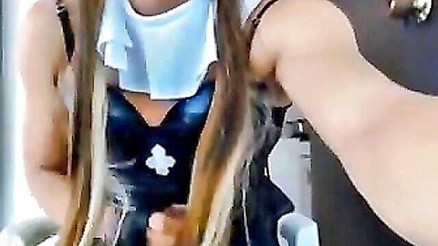 Sultry trans woman teases with her large breasts, wearing latex in this sizzling video. Xxx you won\'t want to miss out on this!