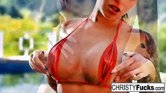 Christy Mack - sexvidos featuring christy macks tantalizing solo performance Ts