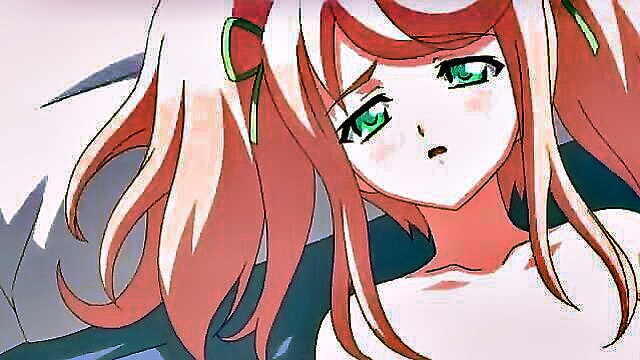 teen, blowjob, hentai - sakines seductive skills put to the test in hd hentai video