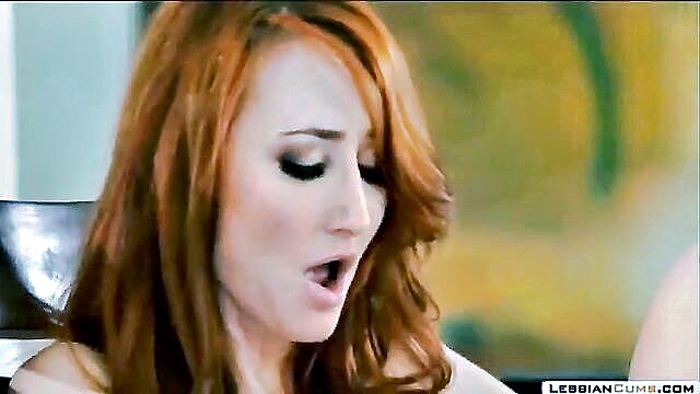 Kendra James - redhead cougar kendra james squirts while pleasuring daughter CUMS.COM