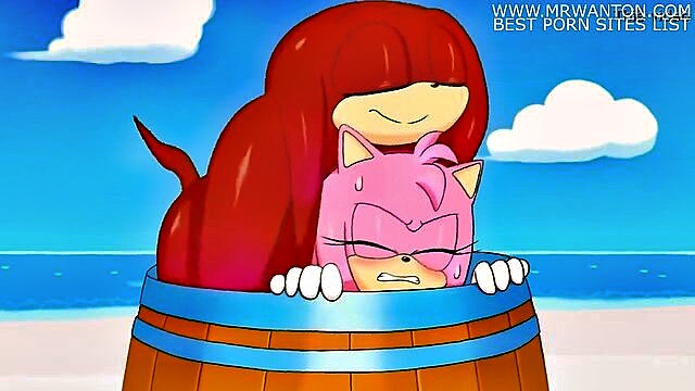 Amy - knuckles dominates amy in a steamy cuckold encounter