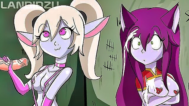 Revenge - cartoon poppy gets revenge at gloryhole in hot hentai Cums