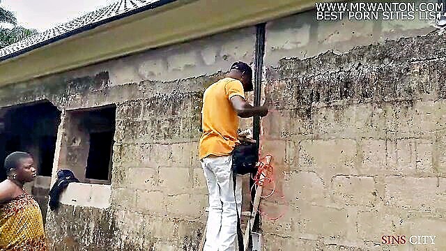 came, fuck, outdoor - outdoor sex with electrician in new house   xxx full hd video