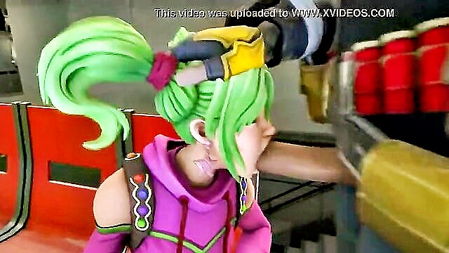 Zoey - indian cartoon babe gets deepthroated by fortnite zoey