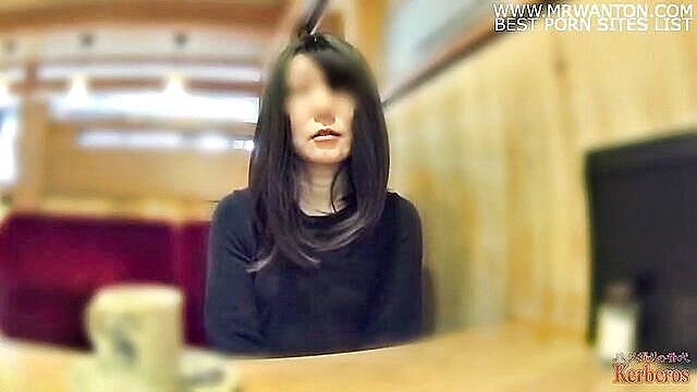 cuckold wife took off her panties in the cafe : Hardcore Porn