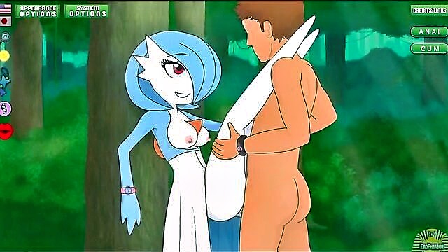 pokemon hentai game gardevoirs outdoor training exercise : kem