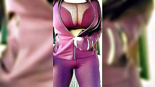 thick pawg in purple spandex on xxxcom : Pawg