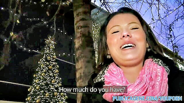 publicagent teen earns extra cash with pov big dick fuck : Public Agent